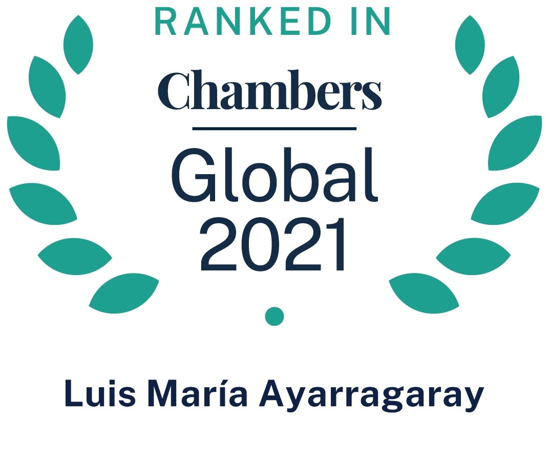 Chambers Global 2021 Luis Maria Ayarragaray